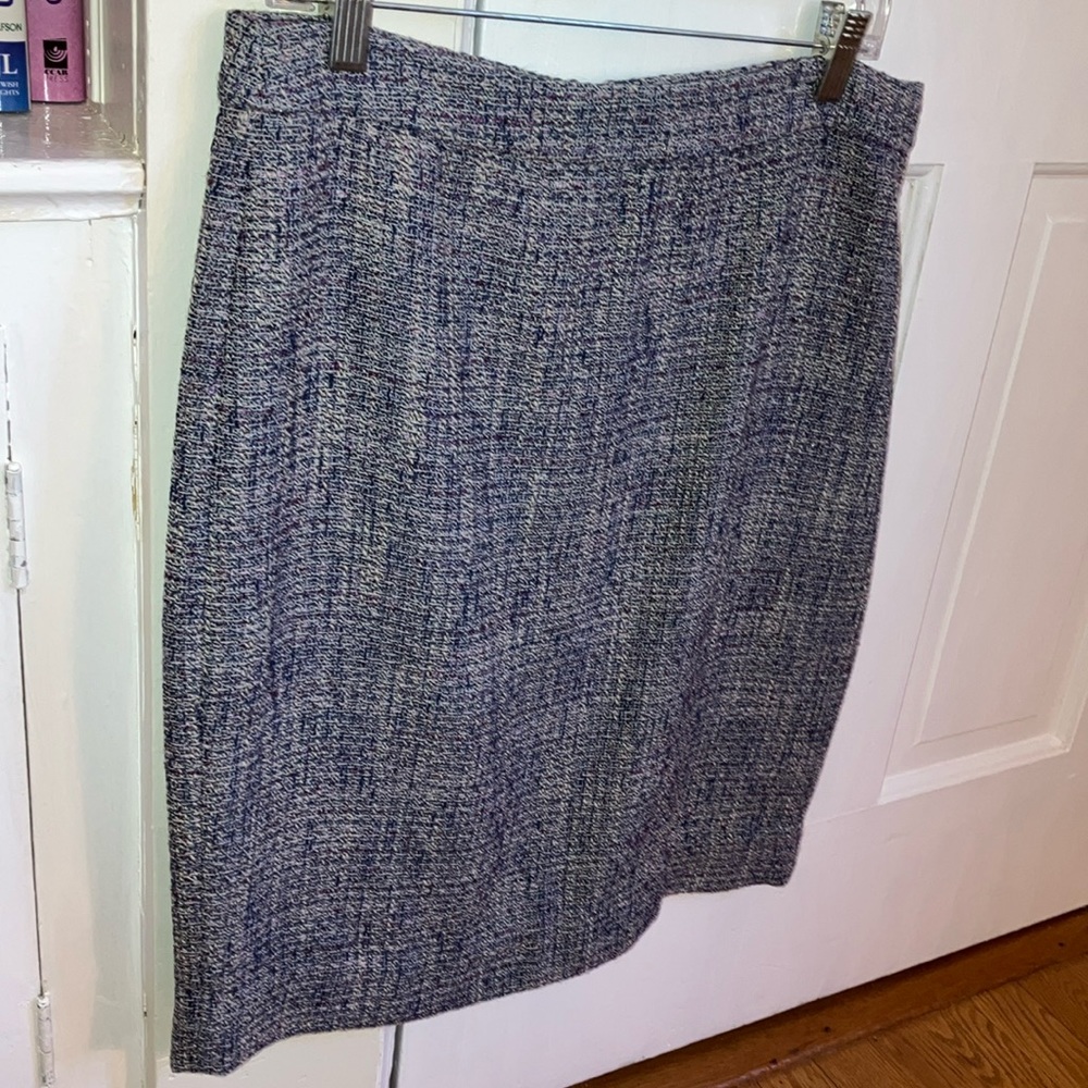J Crew tweed Pencil Skirt size 10